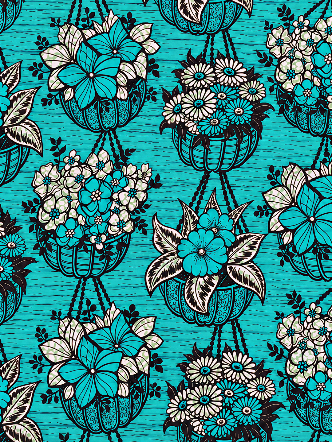 African Wax Print Fabric PCW-261003