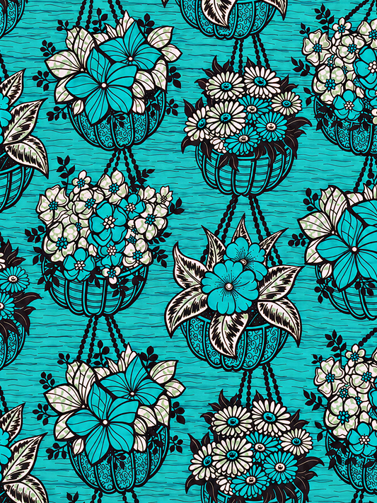 African Wax Print Fabric PCW-261003